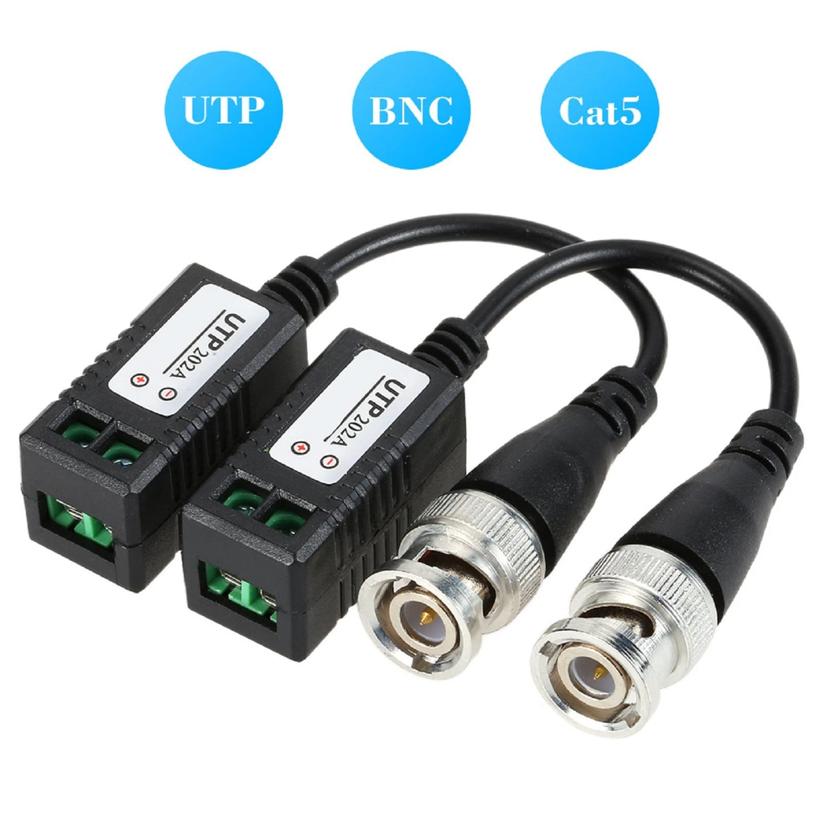 Video Balun Connector for ESCAM 202A (IP Camera)