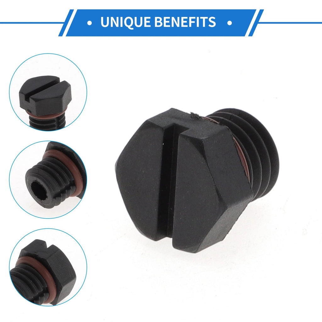 Diesel Fuel Filter Bleeder Screw 5 Pack for Chevrolet Silverado 2500HD (2001–2012)