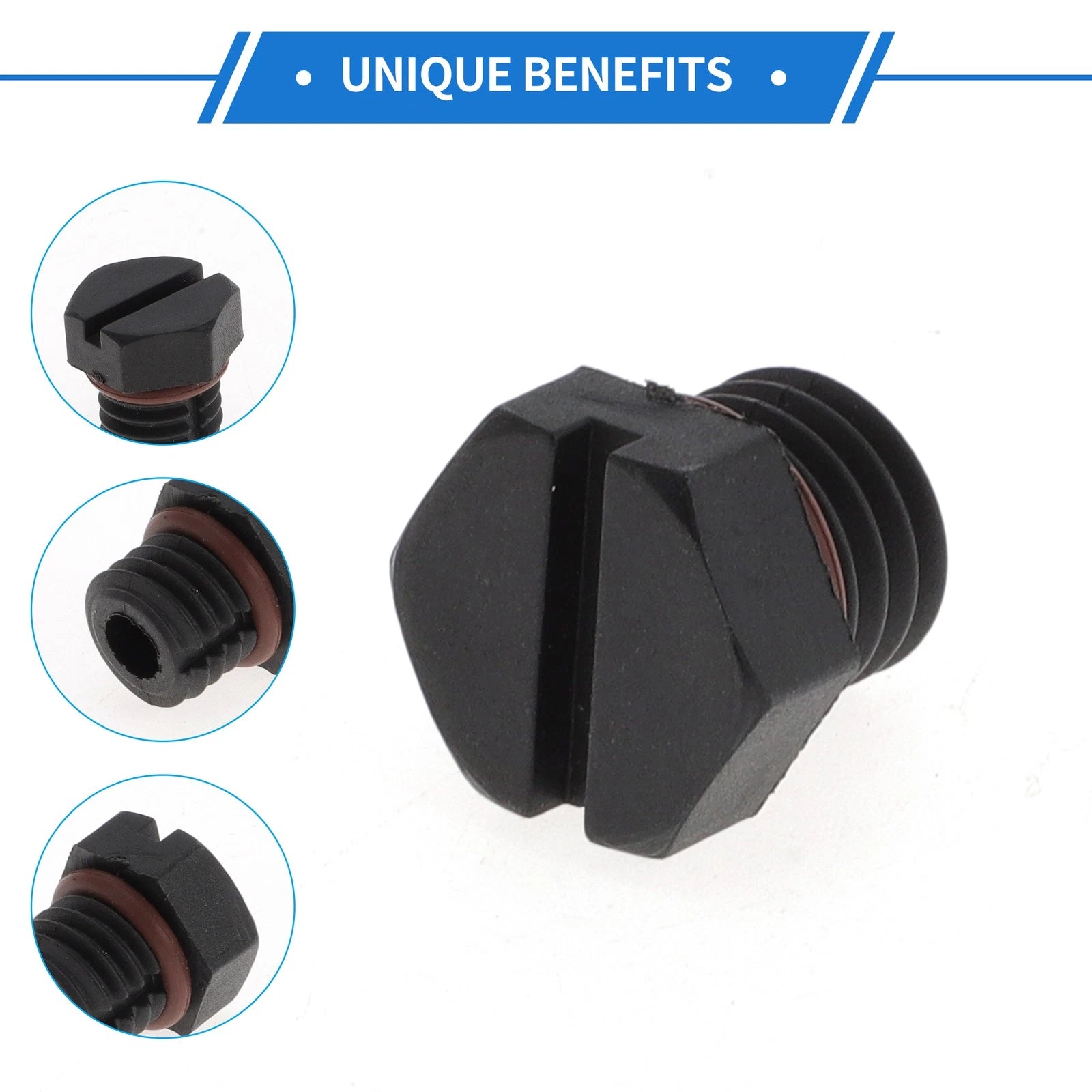 Diesel Fuel Filter Bleeder Screw 5 Pack for Chevrolet Silverado 2500HD (2001–2012)