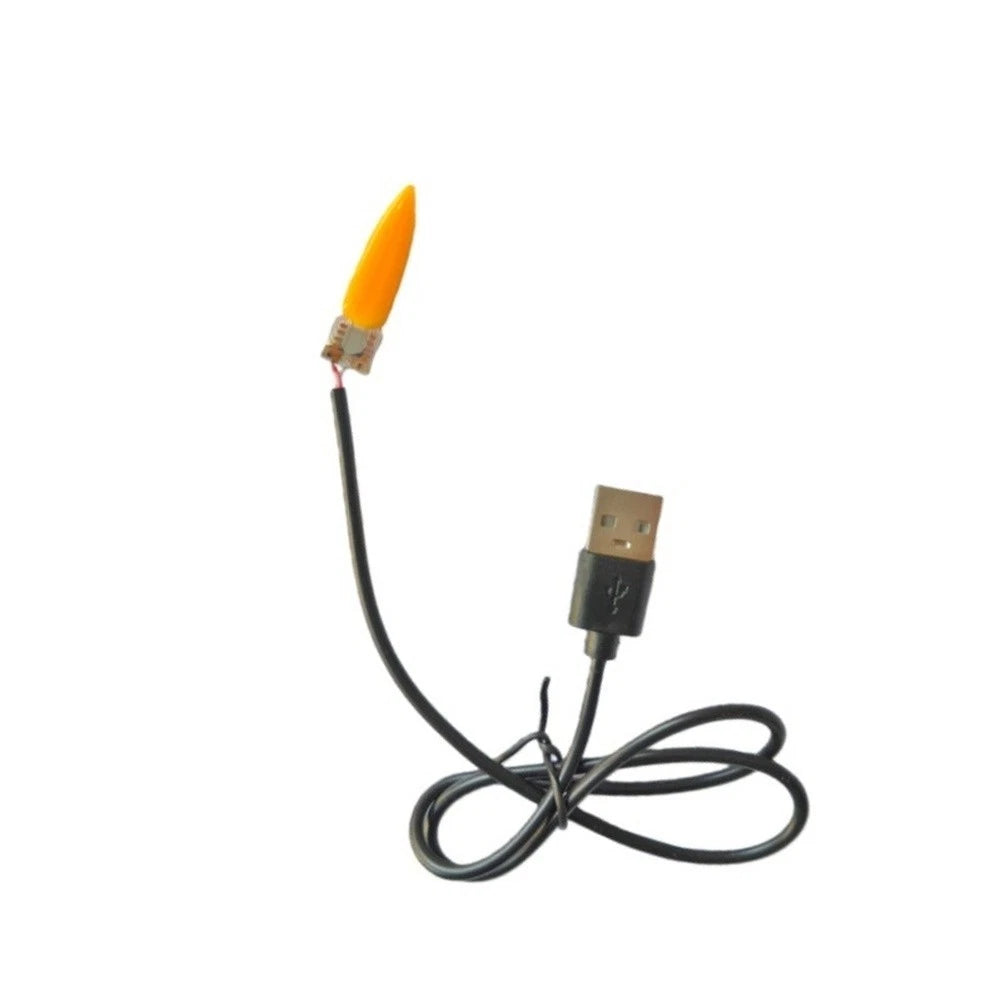 5V USB Flame Effect LED Circuit Board for Candle Simulation PCBA