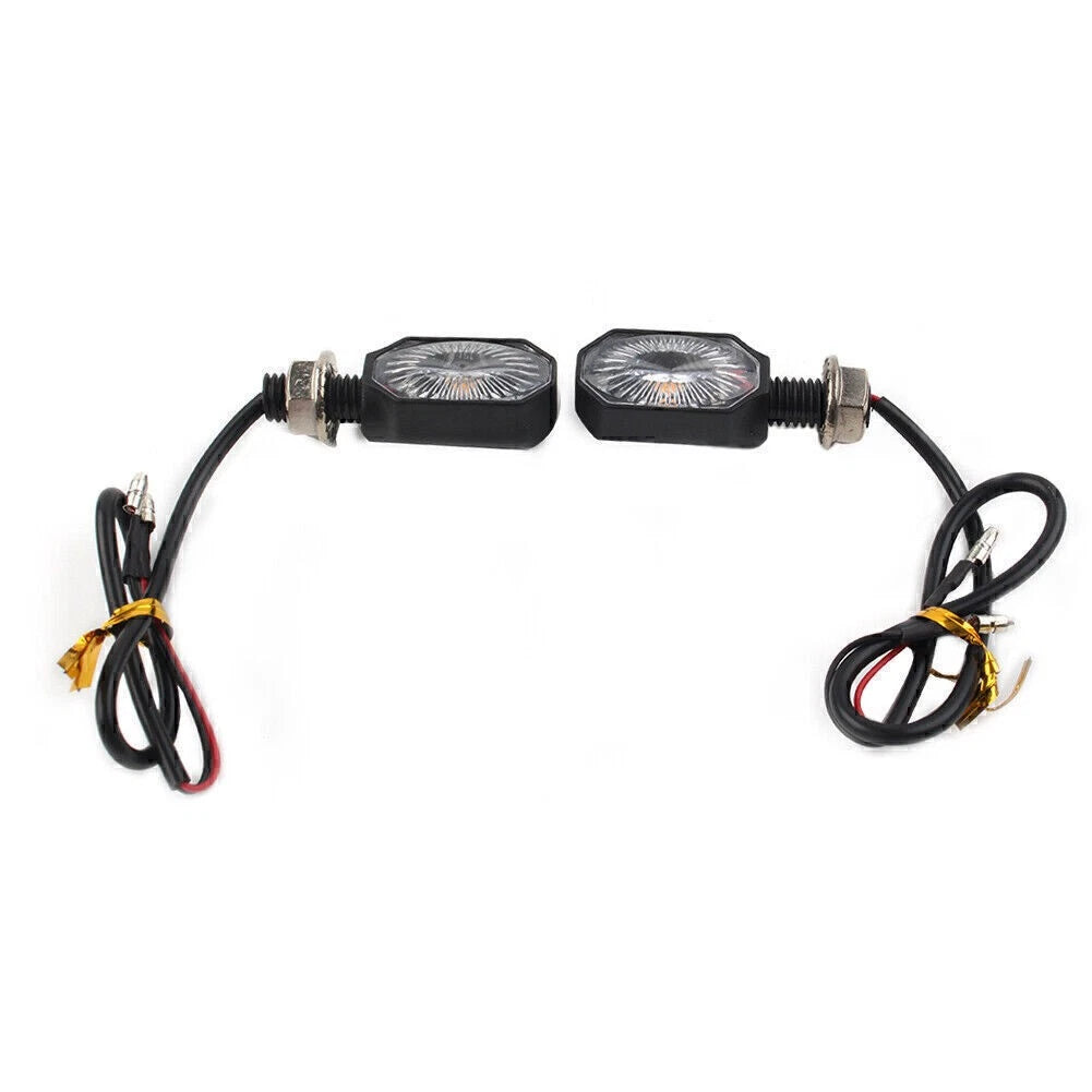 2X LED Turn Signal Lights for Mini Motorcycle