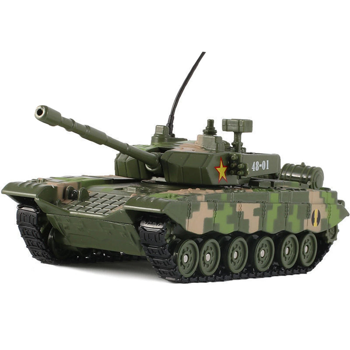 1/48 Battle Leopard 2 M1A2 Tank Model with Sound & Light Display