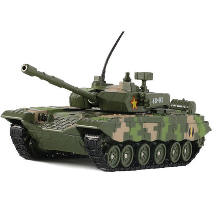 1/48 Battle Leopard 2 M1A2 Tank Model with Sound & Light Display