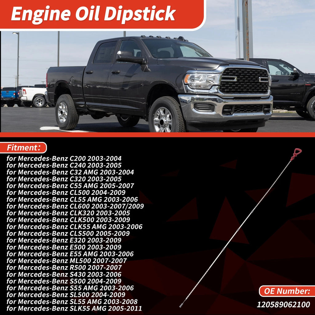 Oil Dipstick Replacement for Mercedes-Benz C200 (2003–2004)