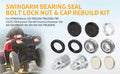 Swingarm Bearing Bolt Seal Cap Kit for Honda Foreman TRX400/TRX450/TRX500 (2000–2023)