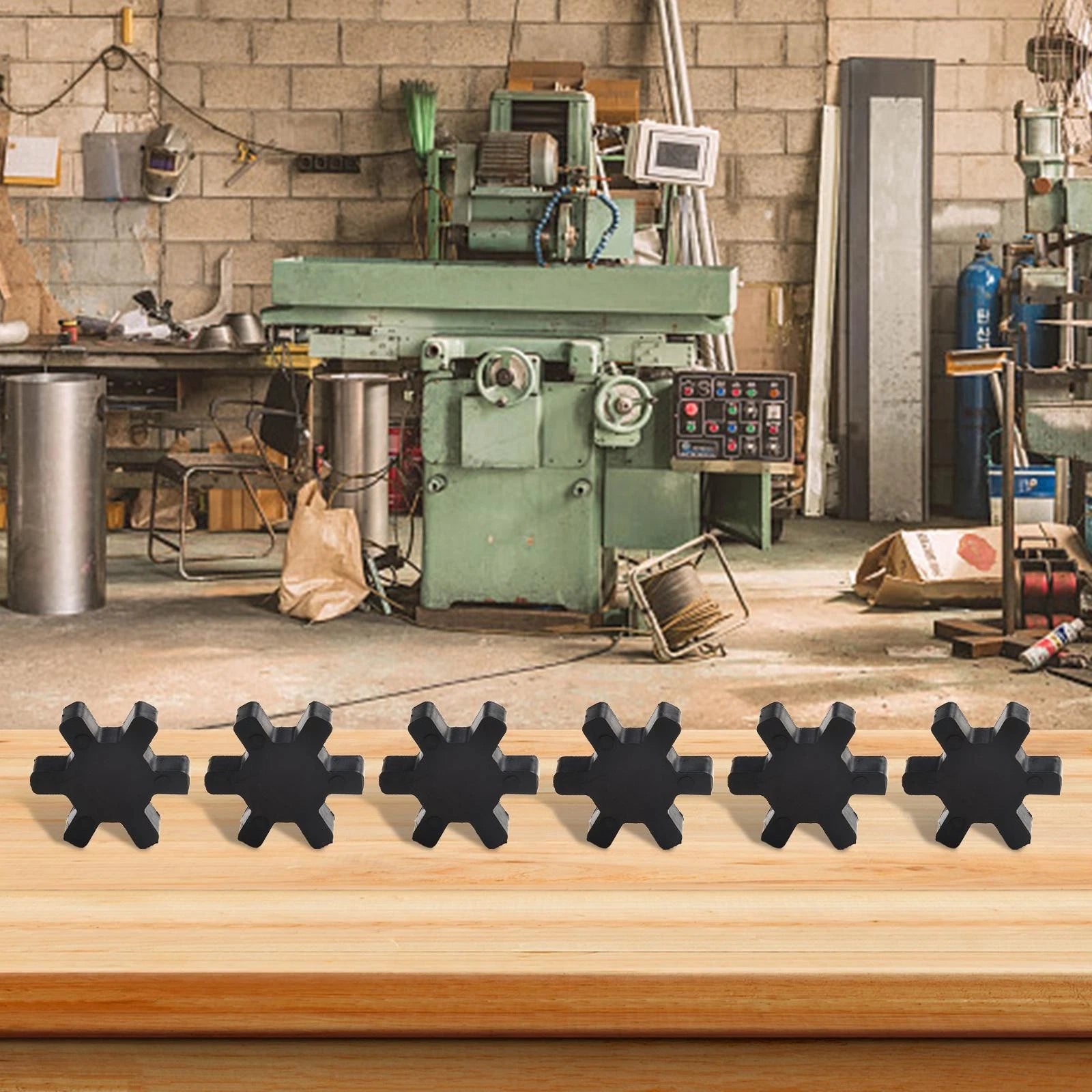 L075 Rubber Spider Insert for Industrial Machinery