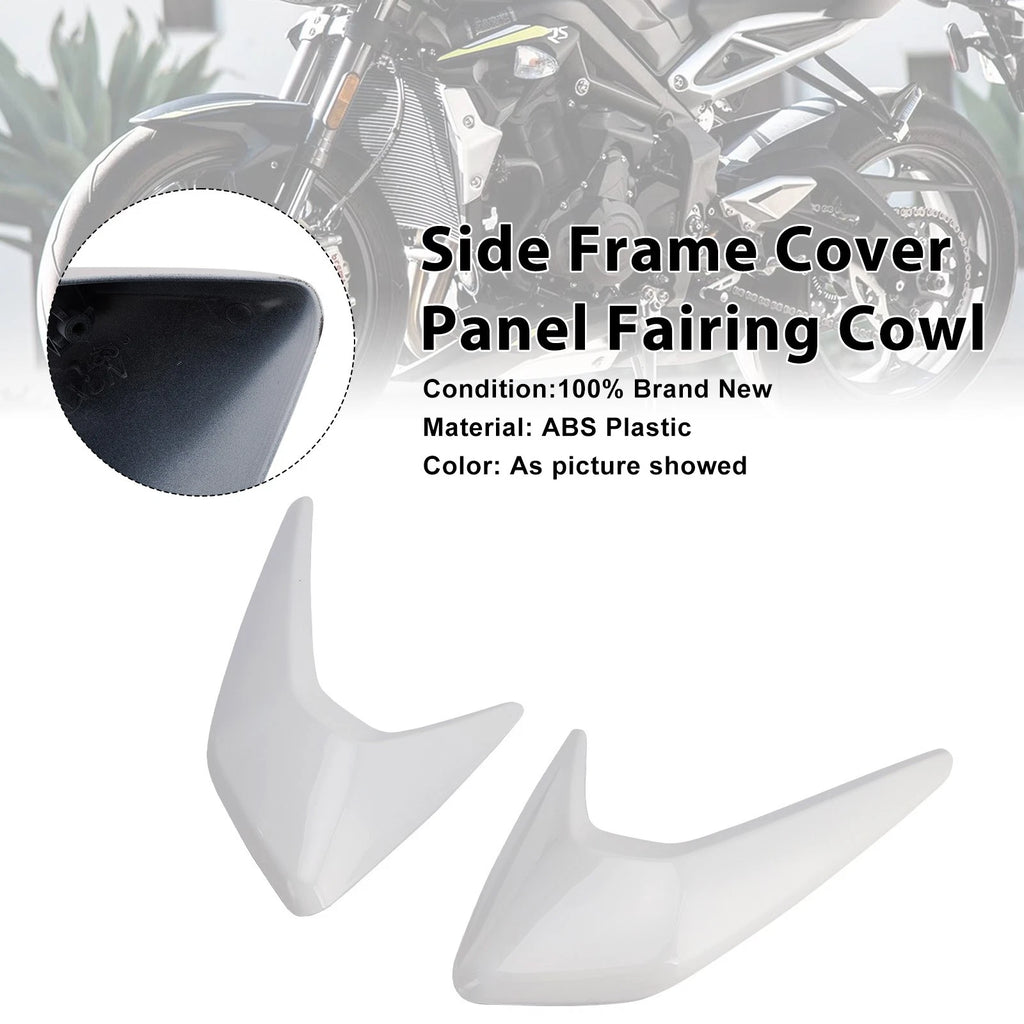 Side Frame Cover Panel for Triumph Street Triple 765 R/RS (2020–2022) White A0
