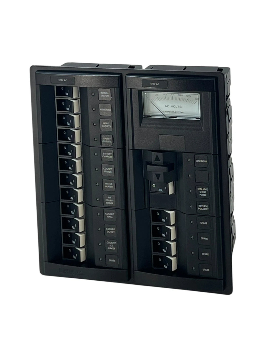 Blue Sea Systems 360 Combo Panel System for (120VAC)