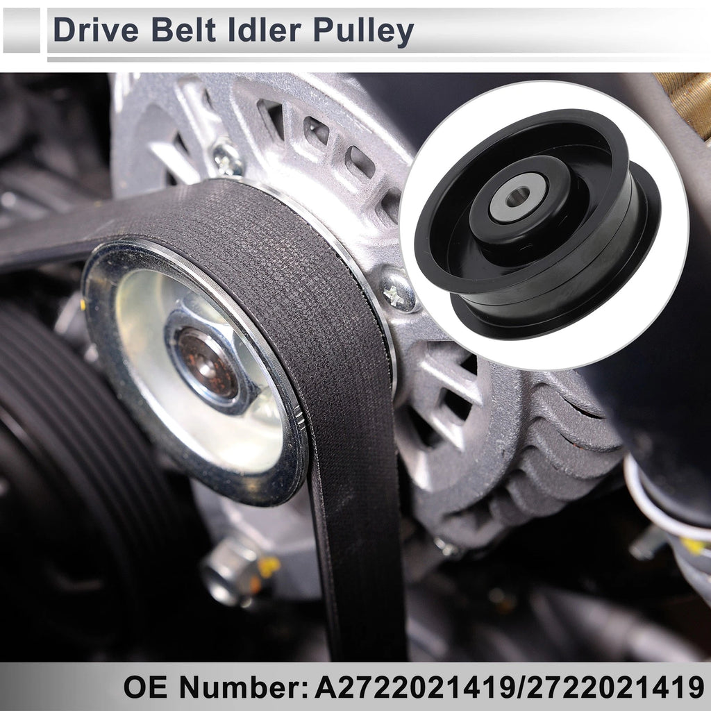 Drive Belt Idler Pulley Replacement for Mercedes-Benz W463 2009–2014
