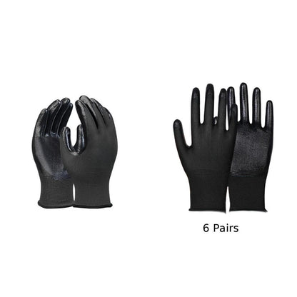 Waterproof Nitrile Coated Work Gloves for Oil Resistant Tasks
