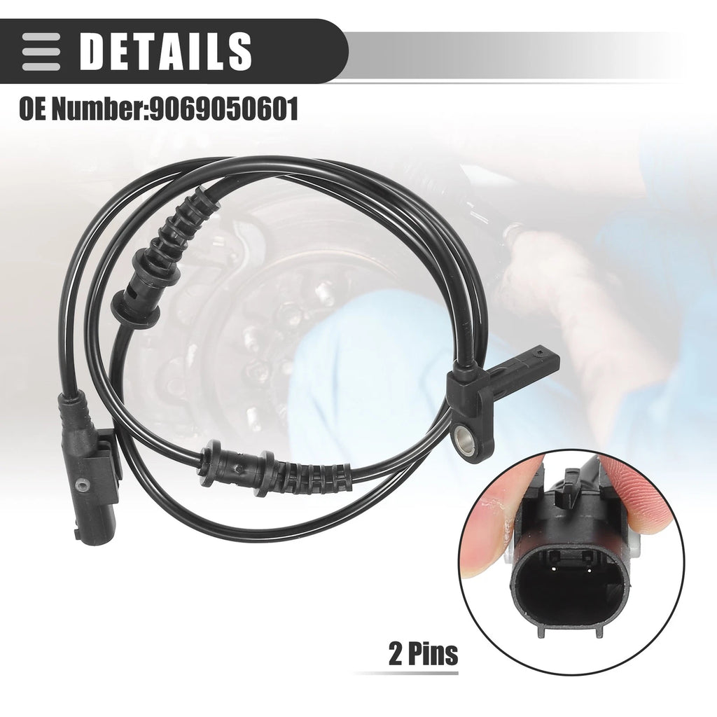 ABS Sensor for Mercedes-Benz Sprinter 2500 (2010–2018) No. 9069050601