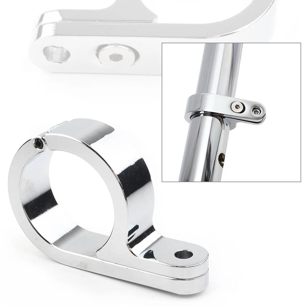 1-1/4" Universal Motor Handlebar Mount Clamp Clock for Motorcycles