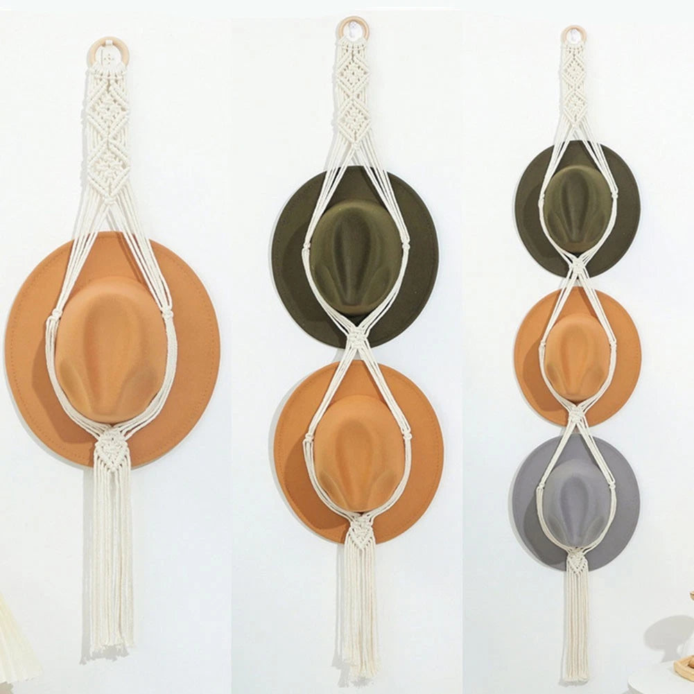 Hat Rack for Hat Organizer (1-3 Hats)