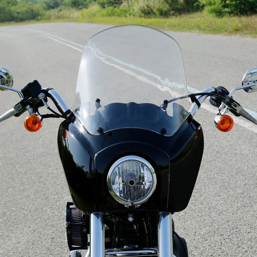 Front Fairing Clear Windshield for Harley Dyna Low Rider (2006–2023)