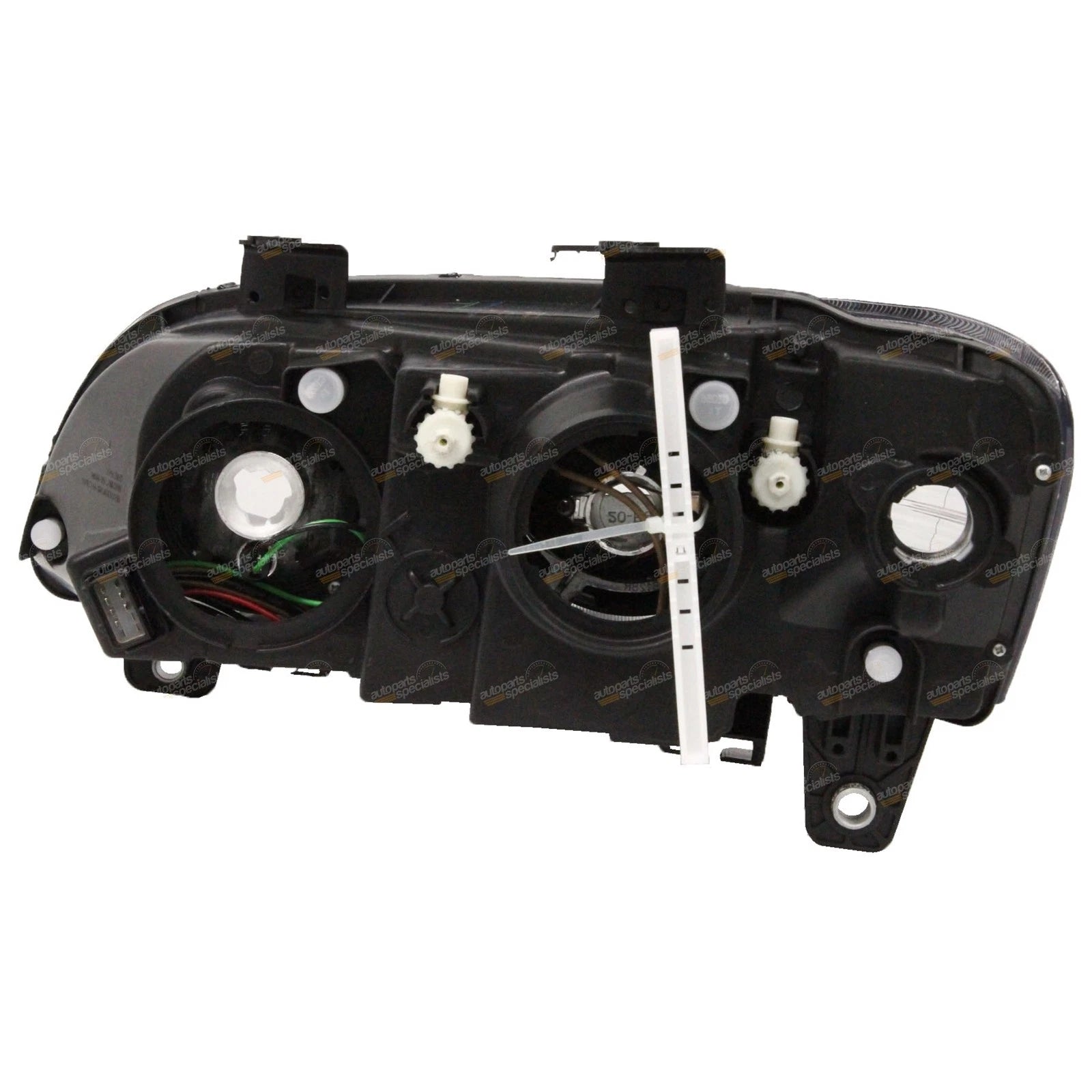 RH Black Projector Headlight for Holden Commodore VE Series 2 (2010–2013)