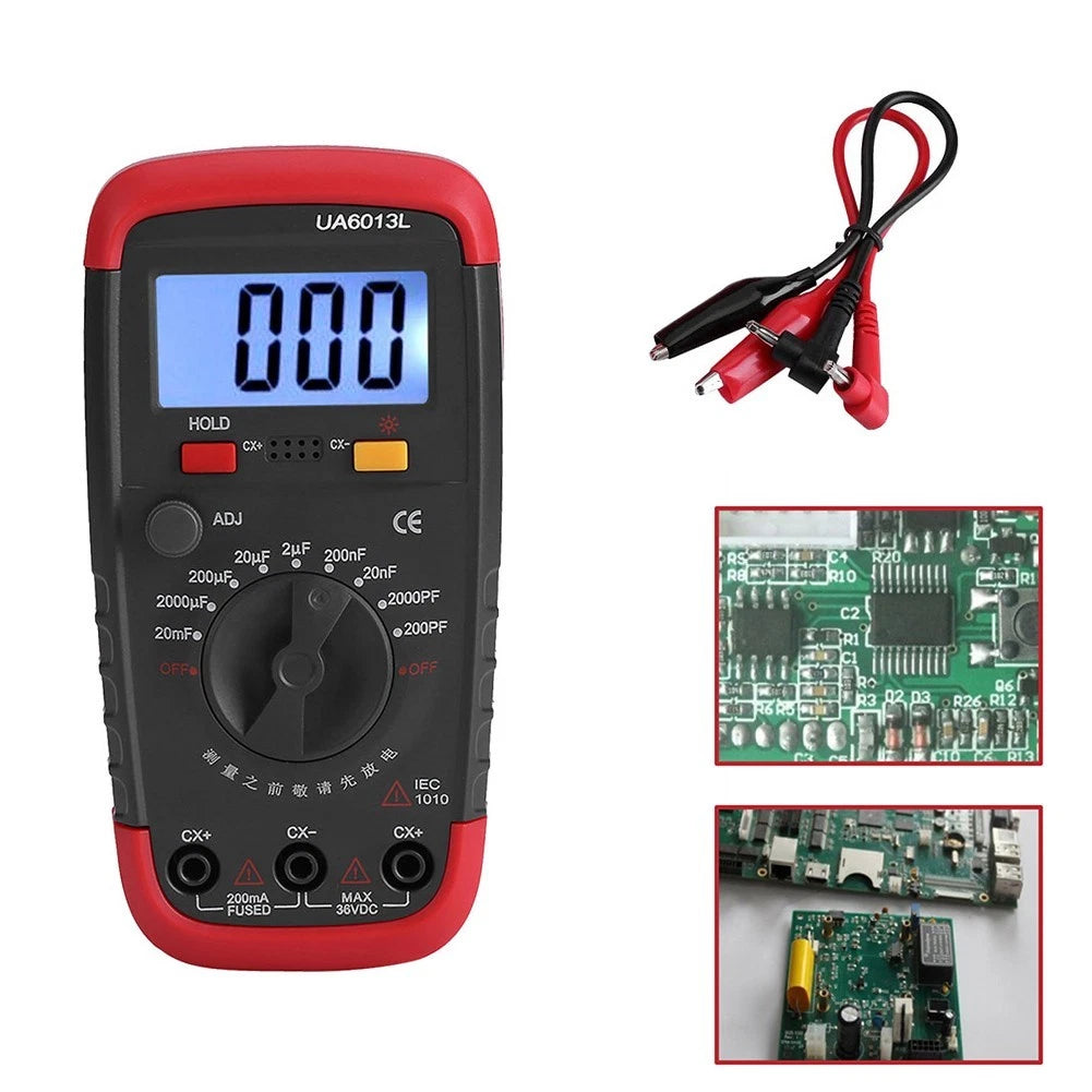 Capacitance Tester Safety Sleeve for 6F22 9V Battery