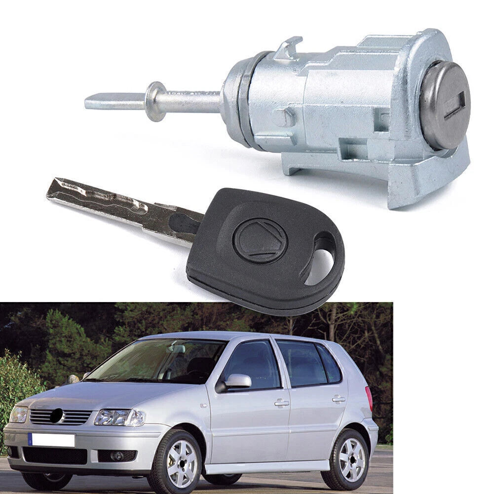 Front Driver Side Door Lock Cylinder Kit for VW Polo Bora (1997–2005)