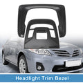 Front Row Headlight Trim Bezel Set for Toyota Corolla (2022–2024)