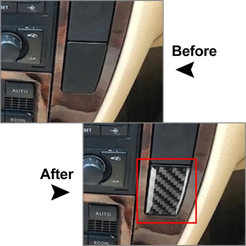 Radio CD Panel Side Button Cover for Volkswagen Passat B5 (2001–2005)