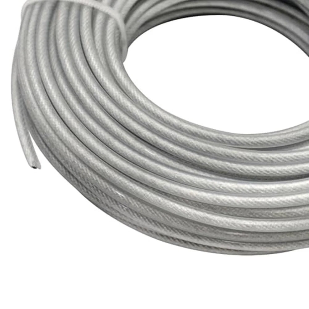 2X Steel Grass Cutting Line 4.0mm Diameter 15 Meters for Multiple Uses