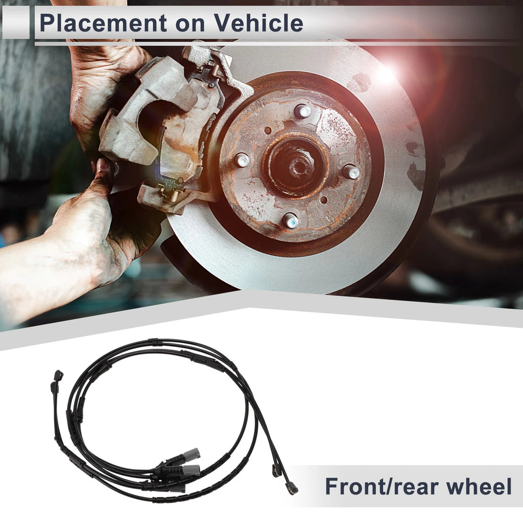Front Rear Brake Pad Wear Sensor Replacement for BMW 330i GT xDrive (2014–2019)