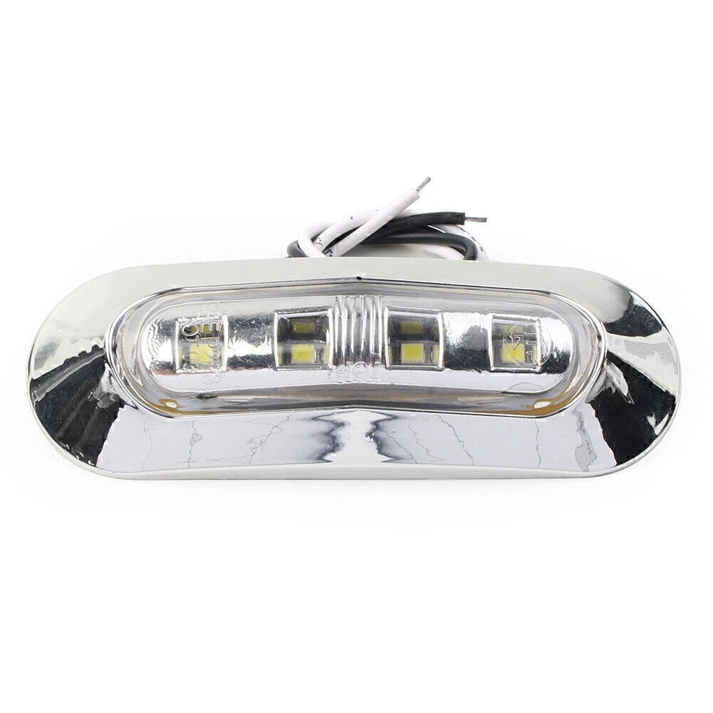 1PC LED Side Clearance Marker Light for Truck Trailer Pickup (12V 24V)