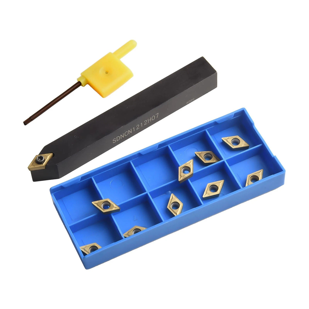 10pcs Insert Turning Tool Holder for