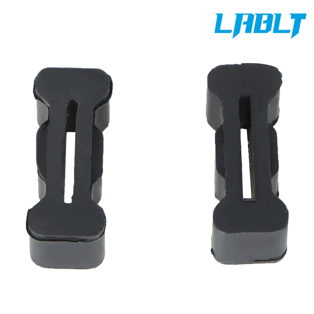 Set of 2 Rear Tailgate Rubber Latch Bumpers for Chevrolet S10/Sonoma (1994–2004)