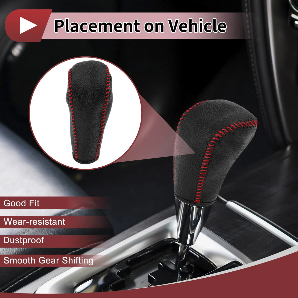 Gear Shift Knob Cover Replacement for BMW 3 Series E90 (2004–2012)
