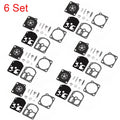 6X Carburetor Gasket Kit for Stihl 009 010 011 012 RB-11 (Replace)
