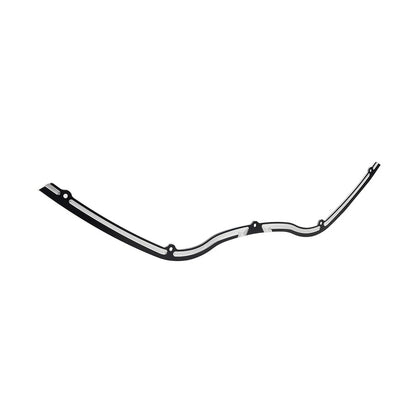 Black Contrast Cut Windshield Trim for Harley Road Glide FLTR (1998–2013)