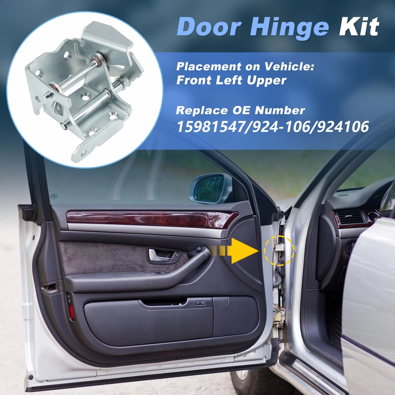 Upper Door Hinge Assembly for Chevrolet Blazer S10 (1995–2005)