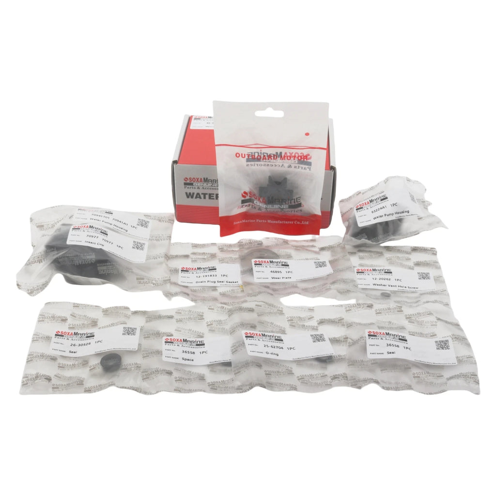 Water Pump Rebuild Service Kit for Mercury Mariner Outboard (89980Q1)