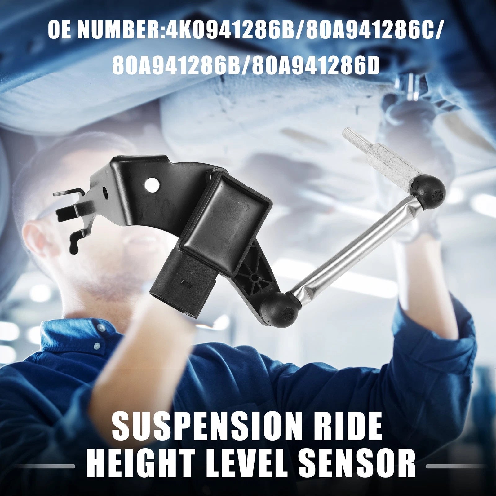 Air Suspension Ride Height Level Sensor for Audi A6 allroad (2012–2018)