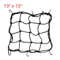 Cargo Luggage Storage Mesh Bungee Net 13x13 Black for Bike Bicycle (—)