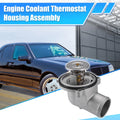 Engine Coolant Thermostat Housing Assembly Replacement for Mercedes SLK 230 (1997–2004)