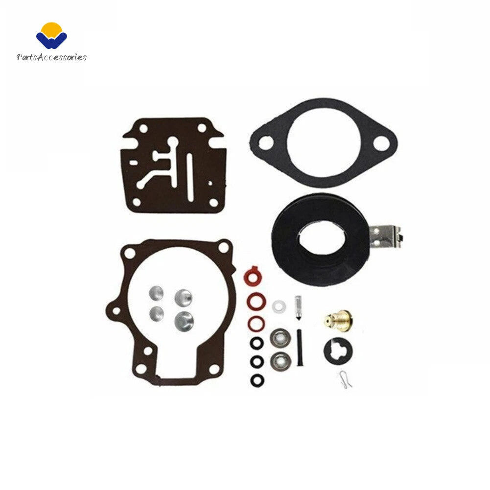 Carburetor Rebuild Kit for Johnson Evinrude 18hp 20hp 25hp 28hp 30hp (All Years)