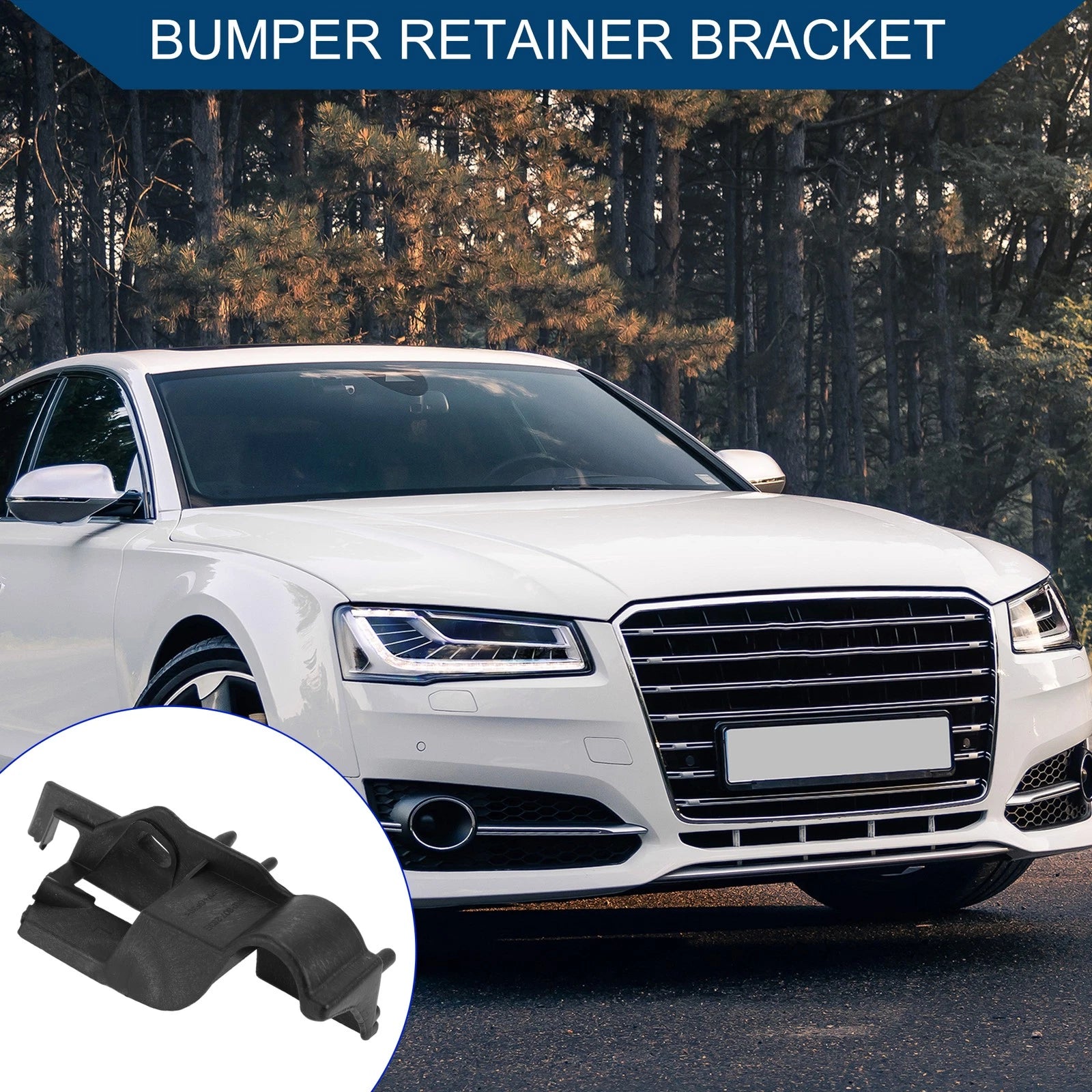 1pc Left Front Bumper Support Bracket No. 8K0807283 for Audi A4 Quattro (2013–2016)