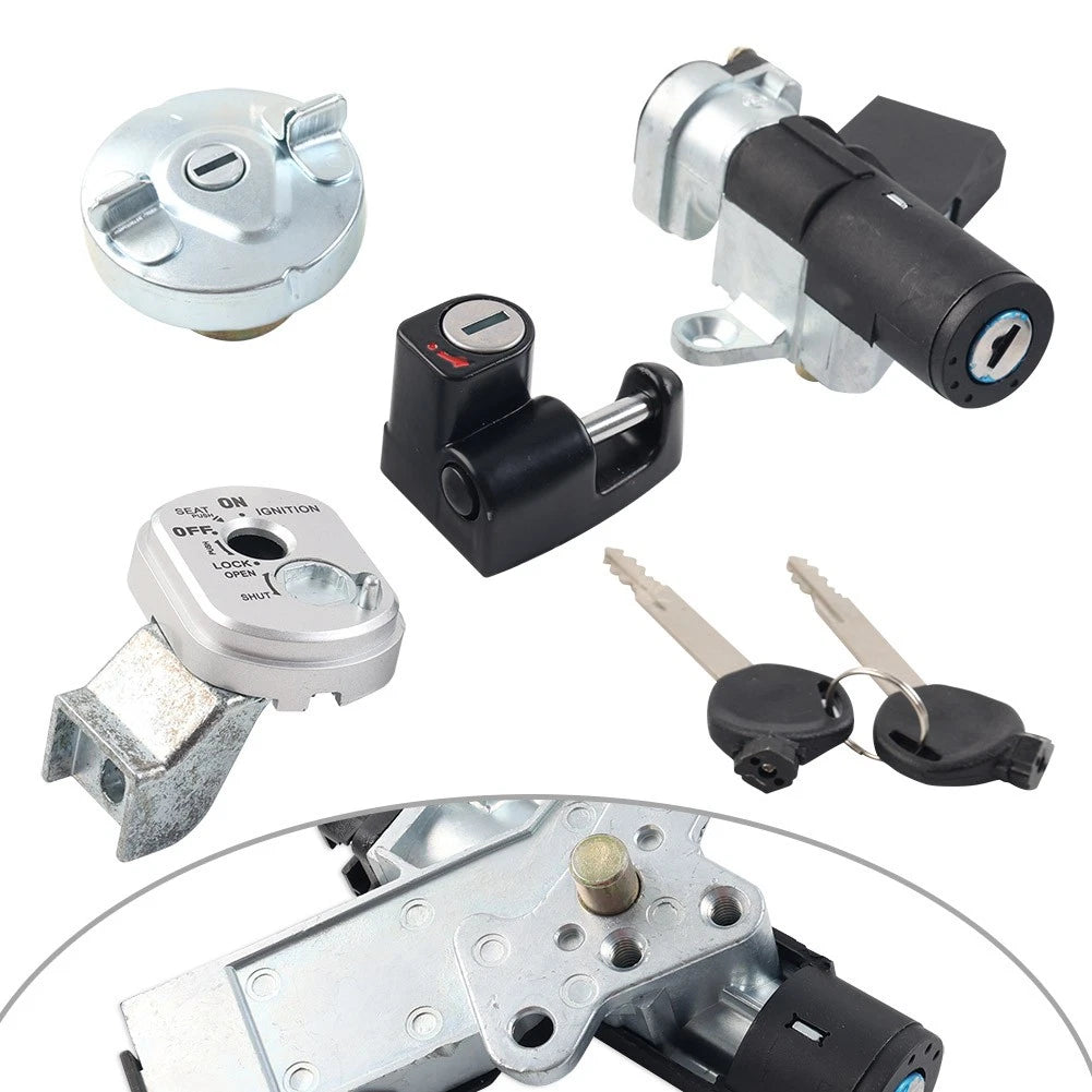 Ignition Switch Helmet Lock Set for Honda NPS50 Ruckus (2003–2019)
