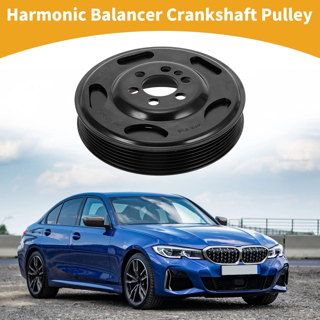 Engine Harmonic Balancer Crankshaft Pulley for Audi A3 (2006–2008)