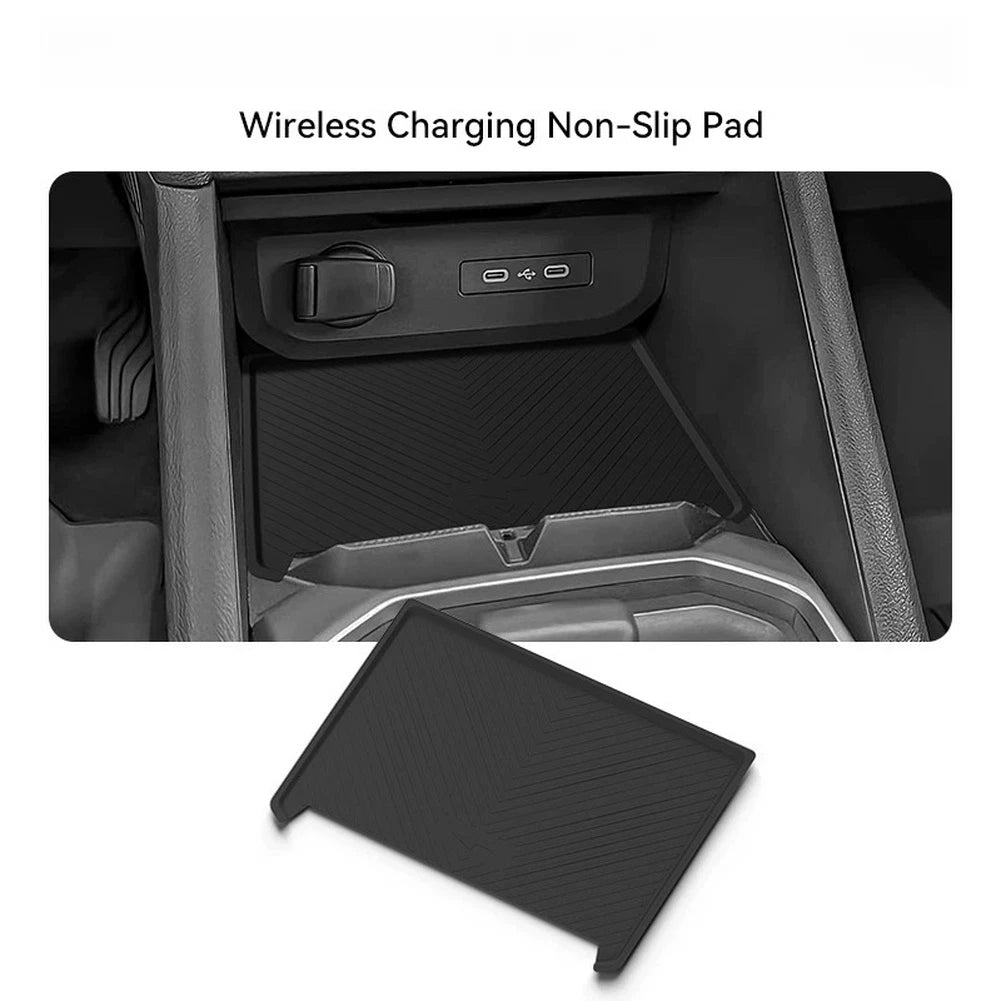 Dustproof Silicone Charging Pad Mat for Renault Duster (2025–2026)
