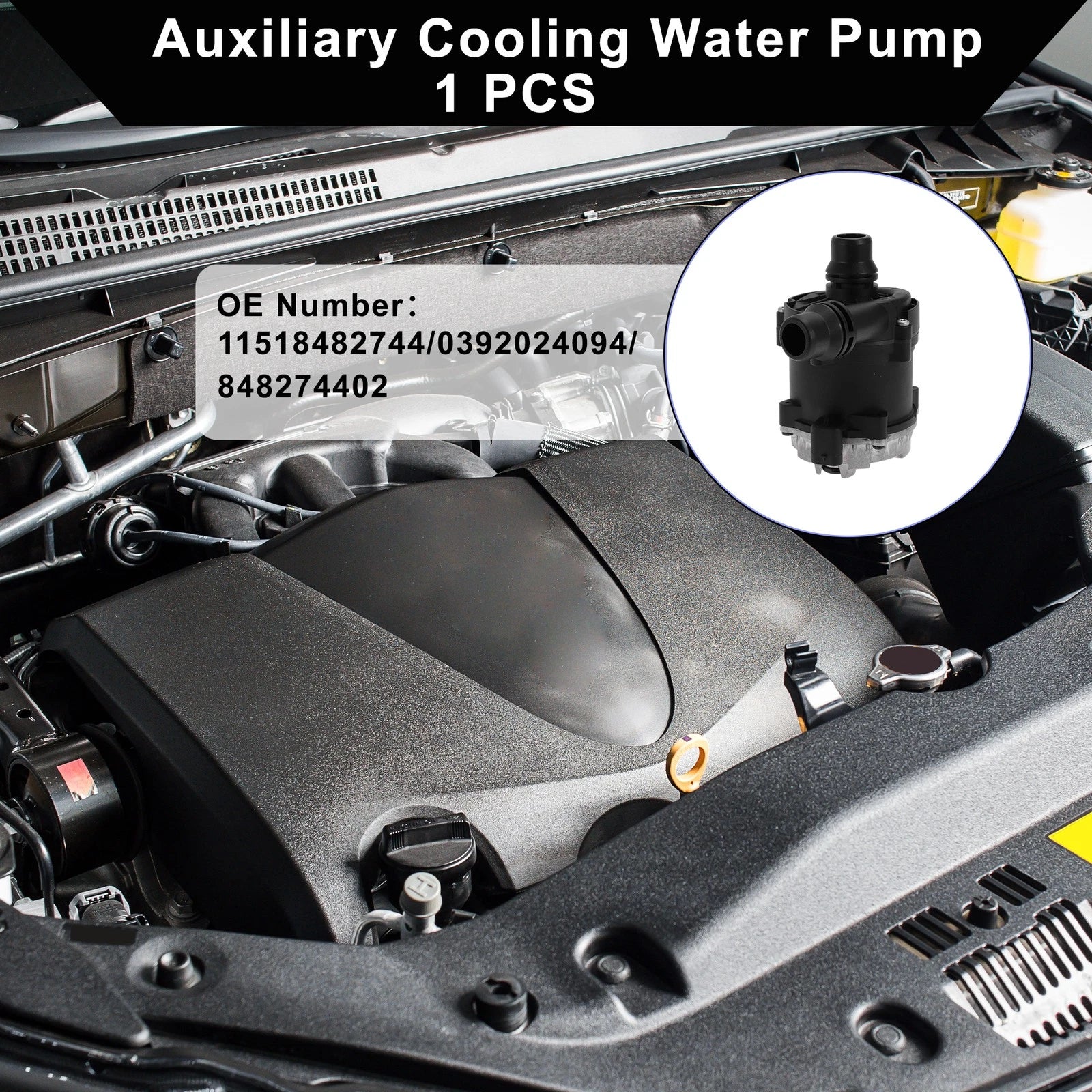Auxiliary Cooling Water Pump Replacement for BMW G31 (2017–2018)