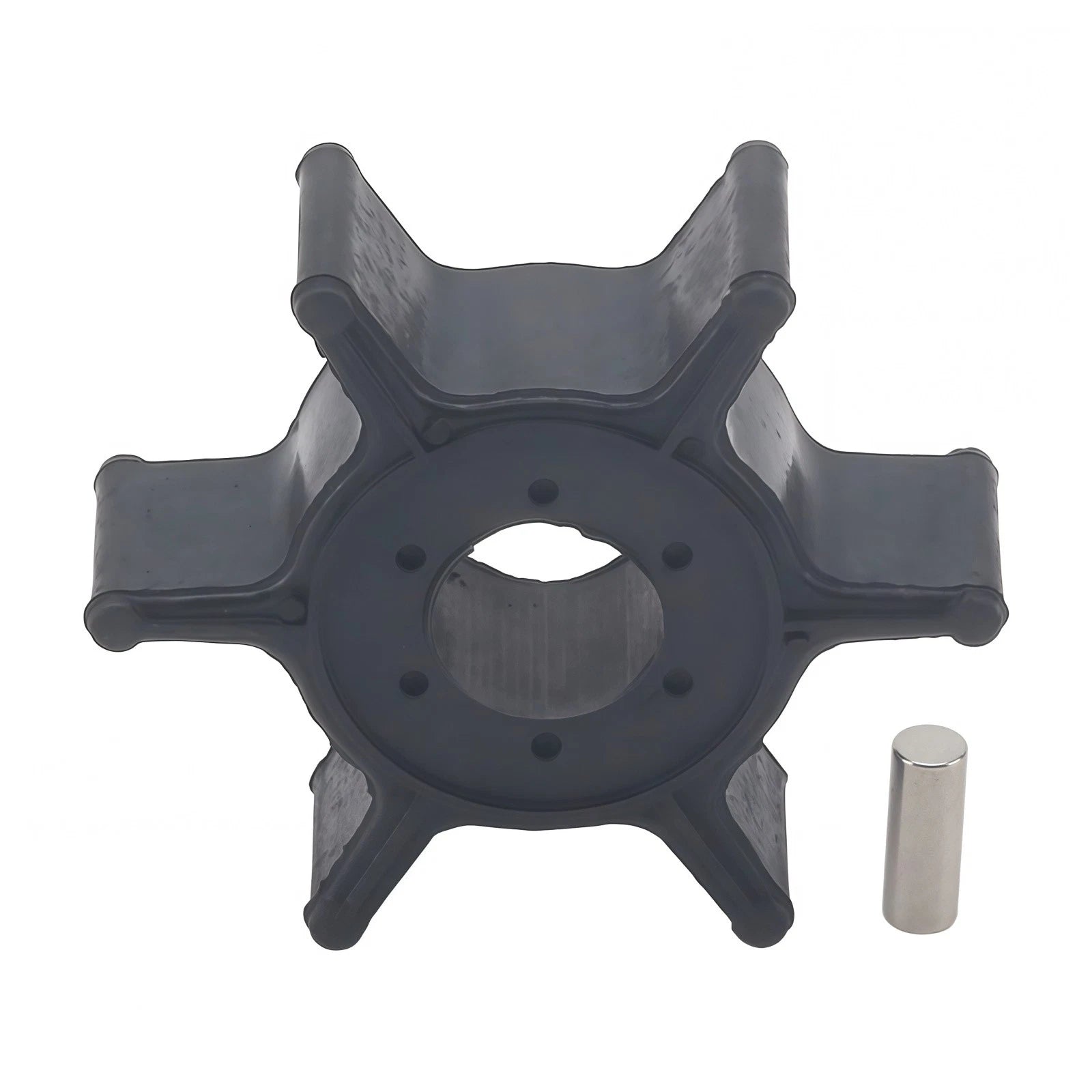 6E0-44352-00 Water Pump Impeller & Pin for Yamaha Outboard (4-6 HP)