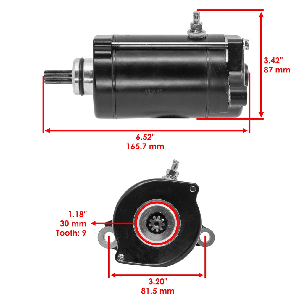 Starter for Yamaha Jet Ski GP760 Wave Runner (1997–1999)