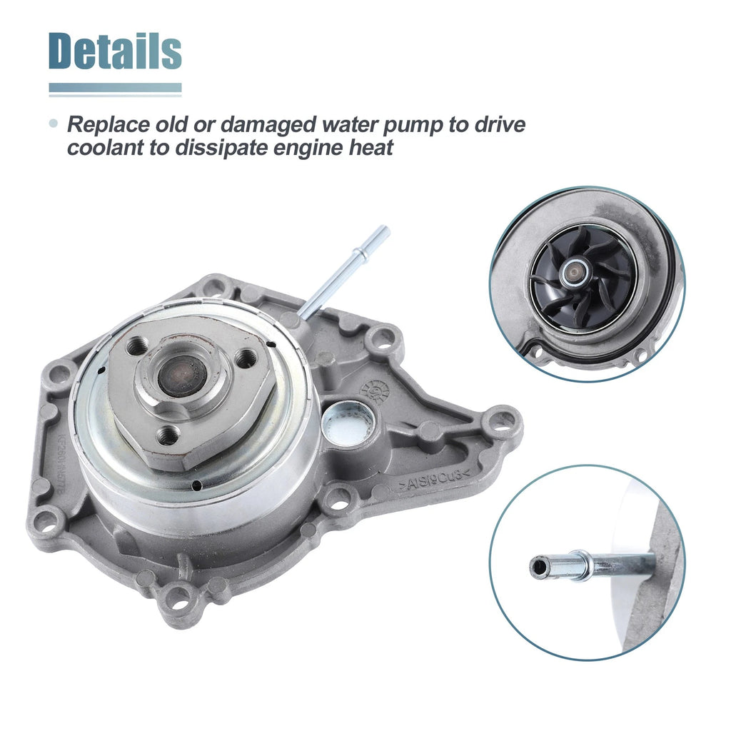 Engine Cooling Water Pump Replacement for Audi Q5 A7 Quattro (2012–2015)
