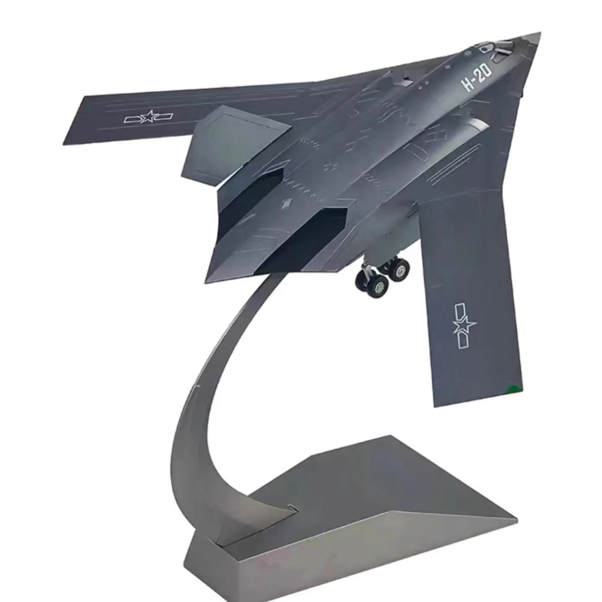 1/160 China H-20 Stealth Bomber Static Model Plane