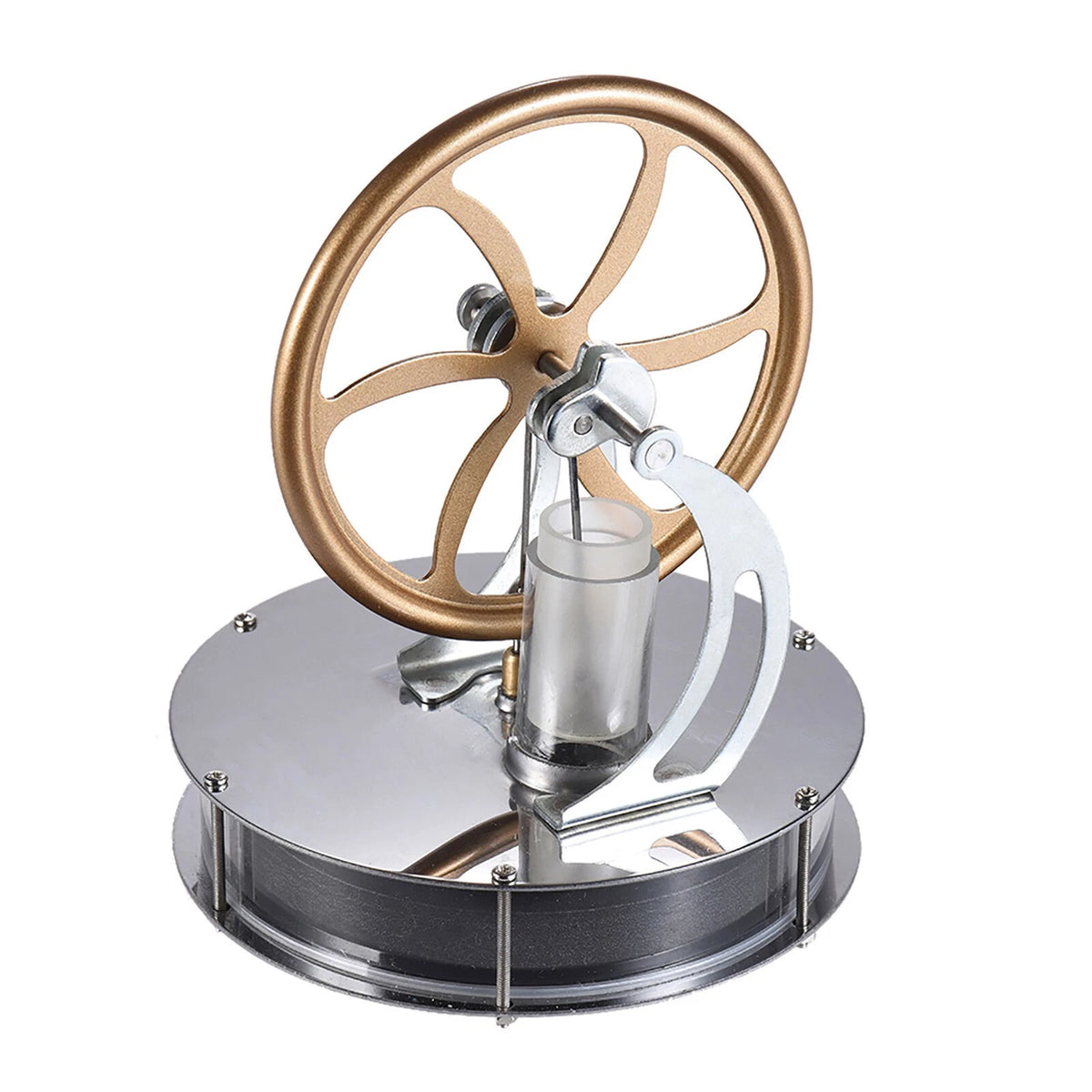 Low Temperature Stirling Engine DIY Kit for Educational Purposes