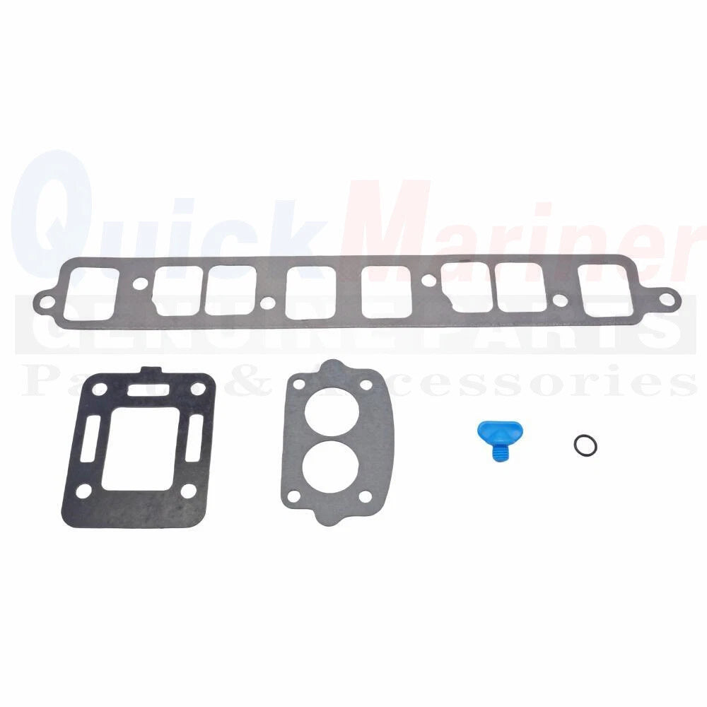 Exhaust Manifold Gasket Kit for Mercruiser 4Cyl 140 GM 181CID (27-64692, 18-0356, 31320)