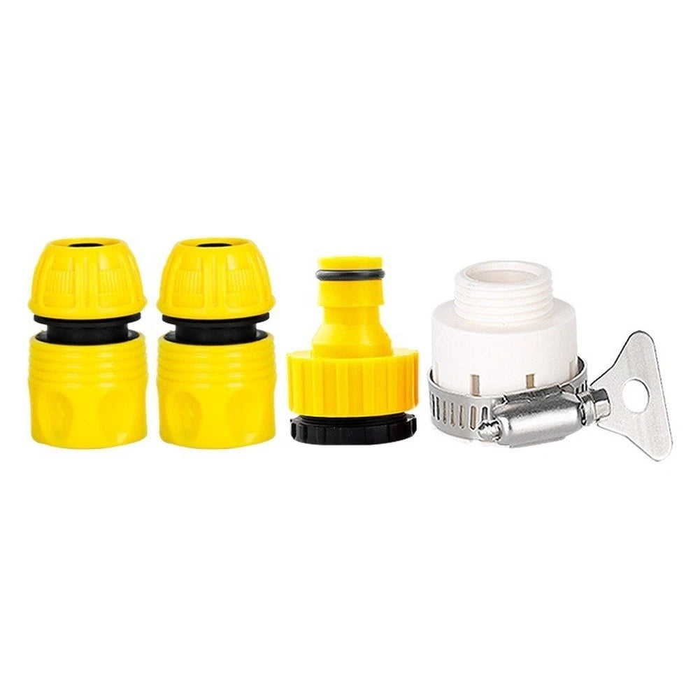 4 Piece Plastic Connector Set for Car Wash Nozzle (4/6 inch)