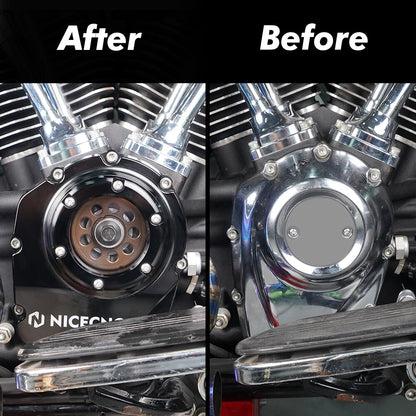 Side Cam Cover for Harley M8 Low Rider FXLR / FXLRS / FXLRST (2018–2022)